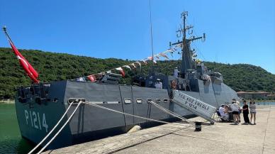 Bartın'da, TCG Karadeniz Ereğli Gemisi ziyarete açıldı