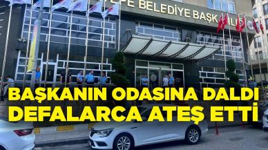 Belediye binasına silahlı saldırı! Başkanın odasına daldı, defalarca ateş etti