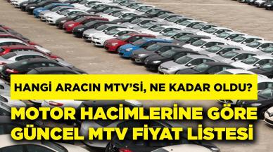 Hangi aracın MTV’si kaç lira oldu 2023? İşte araçlara ve motor hacimlerine göre güncel MTV oranları..