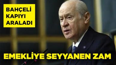 Bahçeli kapıyı araladı! Emeklilere seyyanen zam mı geliyor? En düşük emekli maaşı ne kadar olacak?