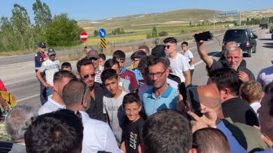 Hakan Çalhanoğlu'na Bayburt'ta coşkulu karşılama