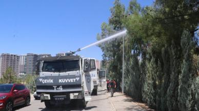 Şanlıurfa’daki orman yangını TOMA'larla söndürüldü