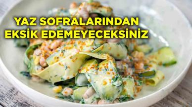 Yaz Sofralarından Eksik Edemeyeceğiniz Bir Salata Tarifi..