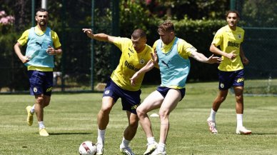 Fenerbahçe'de iki oyuncu antrenmana katılmadı