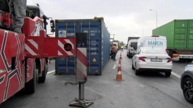 TEM Otoyolu'nda kaza: Trafik durma noktasına geldi