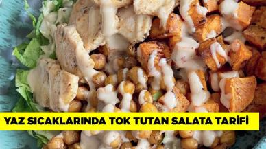 Yaz Sıcağında Hem Tok Tutan Hem de İçinizi Serinleten Salata Tarifi