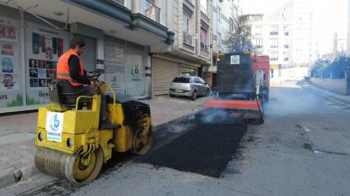 İlçedeki tüm yollar asfaltlanıyor