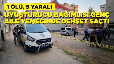 Uyuşturucu bağımlısı genç ailesine ateş açtı: 1 ölü, 5 yaralı