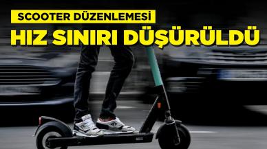 Scooter'lar için yeni düzenleme: Hız sınırı düşürüldü