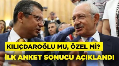 Kılıçdaroğlu mu Özel mi? İlk anket sonucu açıklandı…