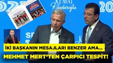 Mehmet Mert’ten çarpıcı tespit! “İmamoğlu ve ekibi öz eleştiri yapmalı”