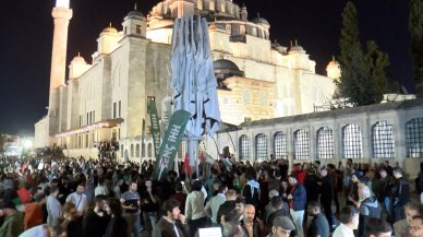 İstanbul'da Filistin'e destek yürüyüşü