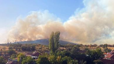 Eskişehir’de orman yangını: Havadan ve karadan müdahale ediliyor