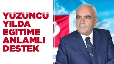 Yüzüncü yılda eğitime anlamlı destek