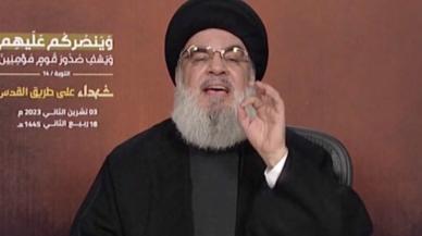 Hizbullah lideri Nasrallah : Tüm olasılıklar masada, her an her şey olabilir