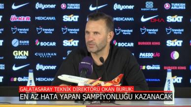 Okan Buruk: "En az hata yapan şampiyonluğu kazanacak"