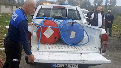 Uçan balon dolum deposunda asetilen gazına rastlandı