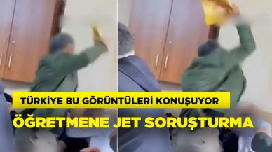 İstanbul Beylikdüzü’nde kitapla öğrencisini döven öğretmen hakkında jet soruşturma