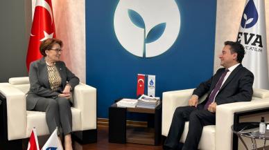 Meral Akşener'den Ali Babacan'a taziye ziyareti