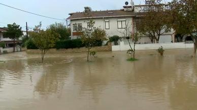 Silivri'de dere taştı