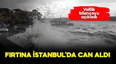 Fırtına can aldı! Valilik bilançoyu açıkladı