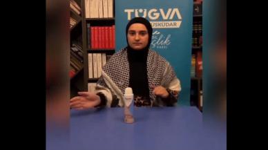 TÜGVA'lı gençlerden İsrail ürünlerine protesto