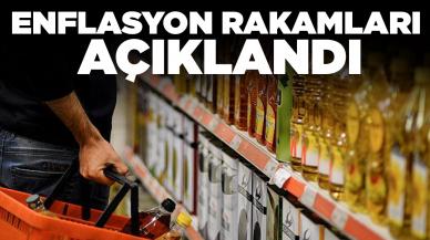 Enflasyon rakamları açıklandı