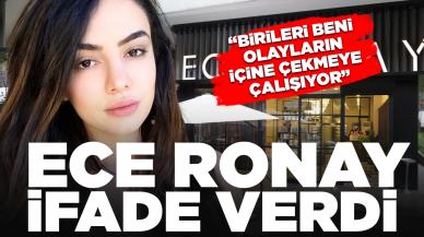 Ece Ronay ifade verdi: 'Birileri beni olayların içine çekmeye çalışıyor'