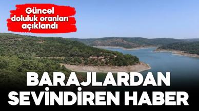 Barajların güncel doluluk oranları açıklandı 11 Aralık 2023 Pazartesi