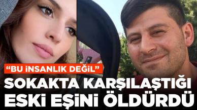 Bir kadın cinayeti daha: Sokakta karşılaştığı eski eşini öldürdü