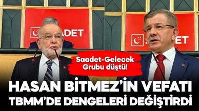 Hasan Bitmez’in vefatı TBMM’de dengeleri değiştirdi! Saadet’in grubu düştü