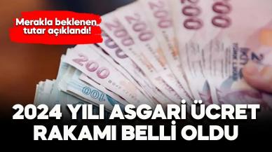 Merakla beklenen 2024 asgari ücret zammı açıklandı! İşte yeni asgari ücret tutarı...