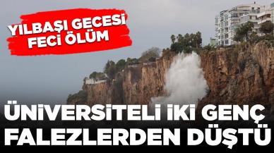 Yılbaşı gecesi feci ölüm: Üniversiteli iki genç falezlerden düştü