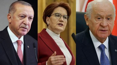 Cumhurbaşkanı Erdoğan, Bahçeli ve Akşener ile görüştü