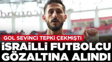 İsrailli futbolcu Sagiv Jehezkel gözaltına alındı