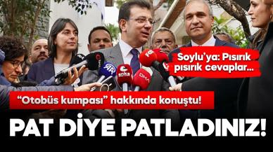 İmamoğlu “otobüs kumpası” hakkında konuştu: Pat diye patladınız!