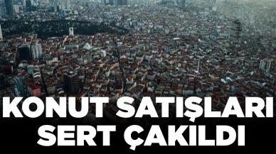 TÜİK açıkladı: Konut satışları sert çakıldı