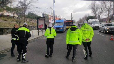 Beşiktaş'ta kural ihlali yapan sürücülere ceza yağdı