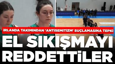 İrlanda takımından 'antisemitizm' suçlamasına tepki:  İsrail takımıyla el sıkışmayı reddettiler