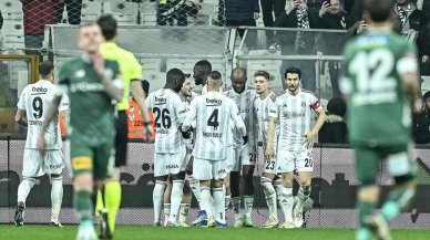 Beşiktaş, sahasında 3 puana 2 golle ulaştı