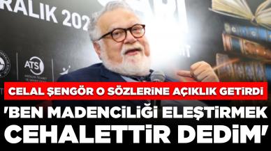 Celal Şengör tepki çeken o sözlerine açıklık getirdi: 'Ben madenciliği eleştirmek cehalettir dedim'