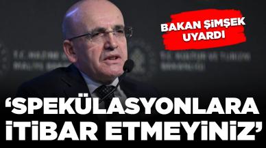 Bakan Şimşek'ten seçim sonrası için uyarı: 'Spekülasyonlara itibar etmeyiniz'