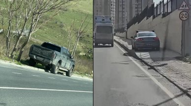 Trafikten kaçan sürücüler kuralları böyle hiçe saydı