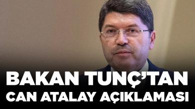 Bakan Tunç'tan AYM'nin Can Atalay kararına ilişkin açıklama