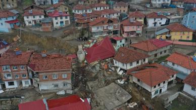 4 gün arayla heyelan: 900 nüfuslu köy ikiye ayrıldı