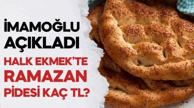 İstanbul Halk Ekmek Ramazan pidesi fiyatı 2024? İHE Ramazan pidesi kaç para mart 2024?