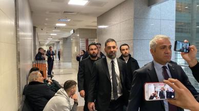 Arda Turan Seçil Erzan davası için İstanbul Adliyesi'ne geldi