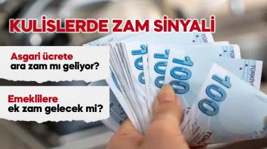 Kulislerde zam sinyali geldi, asgari ücrete ve emekli maaşına ikinci zam mı geliyor?