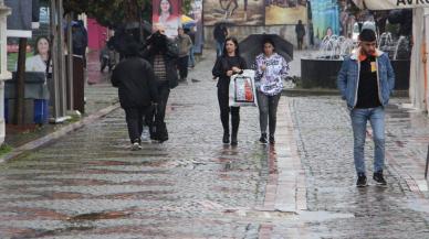 MGM'nin uyarılarının ardından Edirne'de sağanak yağış etkili oldu