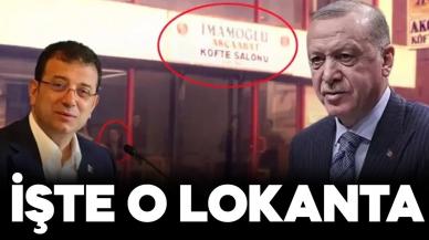 İşte İmamoğlu’nun Erdoğan’ı ağırladığı restoran